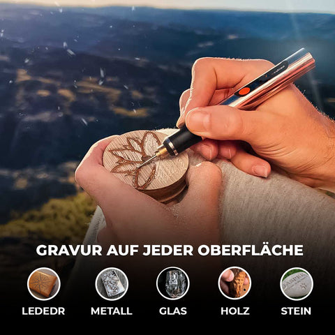 ➤ Customizer™ Profi-Gravierstift – Bits ✔️ FREI 30 Deutschland Culiau